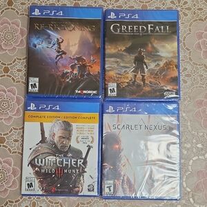 PlayStation 4 Game Collection New